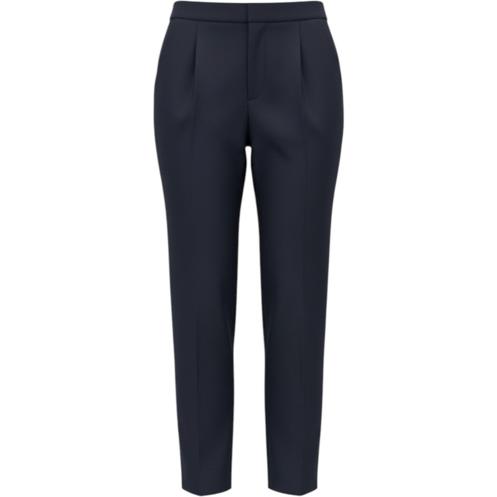 Babaton Aritzia Navy Pleated Dress Pants Trousers Size 8 Japanese Stretch Fabric